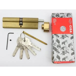 Cisa Asix 105мм 55х50 ключ/тумблер латунь (Италия)