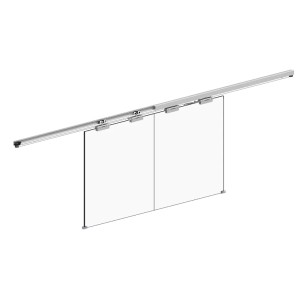 Комплект синхронного механізму VALCOMP Symetric для систем Herkules Glass (Польща)