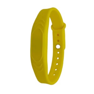 RFID браслет с чипом EM-Marin SEVEN R-63 желтый (Украина)
