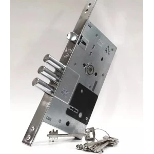 Дверний основний замок Kale 252 RL без накладок