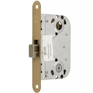 Замок для раздвижных дверей ABLOY WC 5mm 4249 UNIV BS45мм 72мм латунь 
