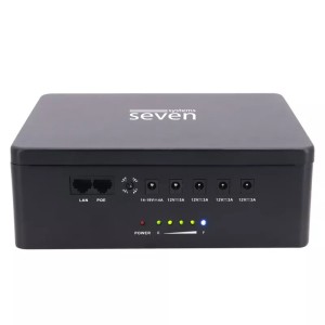 ДБЖ SEVEN UPS-7960 black 60W LiFePO4 з регулюванням вихідної напруги (Україна)