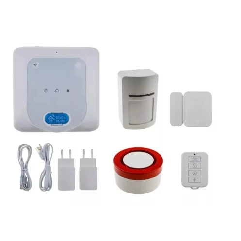 Розумна Wi-Fi GSM сигналізація SEVEN HOME A-7017