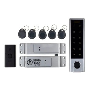 Бездротовий біометричний комплект контролю доступу SEVEN LOCK SL-7708F (Україна)