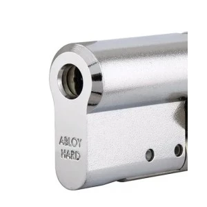 Циліндр замка ABLOY PROTEC2 CLIQ 48,5 мм 38Hix10,5 ключ/половинка хром полірований (Фінляндія)