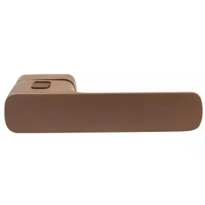 Ручка з фіксатором WC M&T Minimal 2.0 147841 Right титан/коричневий матовий (Чехія)