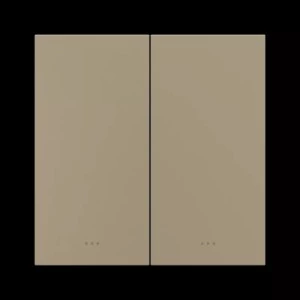 Выключатель Akubela 2 канала, ZigBee, золотой (Китай)