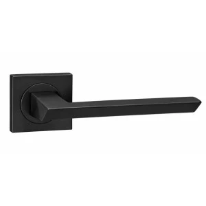 Ручка на розетці YUTL 06-A2012 Перфект mat black, чорна (Китай)