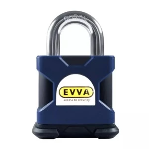 Навісний замок відкритого типу EVVA SS50S/MARINE + ICS 2 ключі