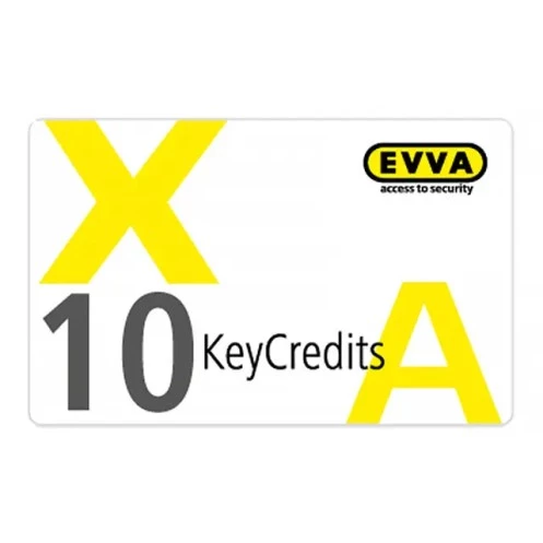 Карта управления доступом Evva AirKey 10 KeyCredits (Австрия)