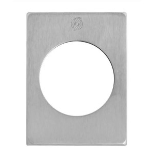 Securemme 4350KCS Декоративная накладка прямоугольная мат.хром