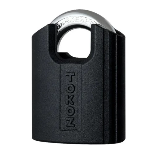 Навесной полузакрытый замок TOKOZ PLUTO_G50_GUARD 3KEY TK5_M NR_shackle 15,5 мм 10 мм BLISTER