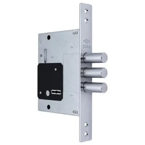 Механізм замка CISA 57426.60 Monoblock 257L BS60 хром матовий (Італія)