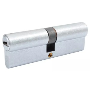 Цилиндр Securemme K1 ключ/ключ 5кл+1 матовый хром (Италия)