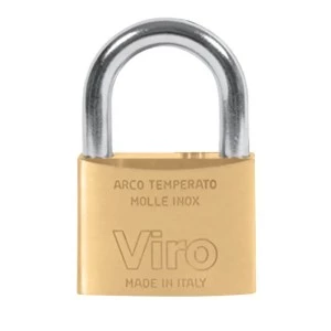 Навісний замок відкритого типу VIRO 304.МС 2KEY 35 мм 10 мм W/O KEY 