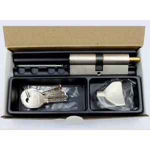 Iseo R6 80мм 40х40 ключ/тумблер никель (Италия)