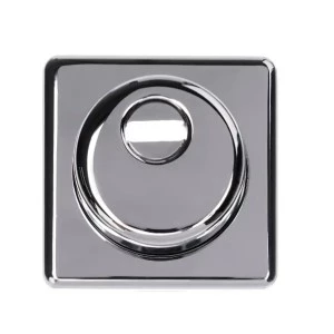 Броненакладка для цилиндрового замка Cipierre 310C/Q/SV/25 квадрат хром полированный (Италия)