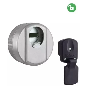 Броненакладка DISEC MAGNETIC 4G 4G2 DIN 25 мм нержавіюча сталь матова (Італія)