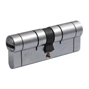 Циліндр Securemme K64 ключ/ключ 80 мм 40х40 5 кл +1 монтажний матовий хром