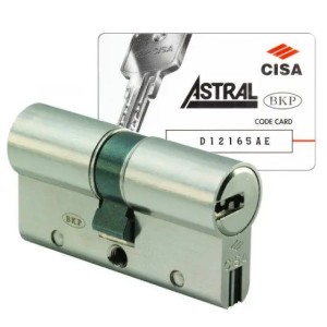 Cisa Astral S 100мм 45х55 ключ/ключ никель (Италия)