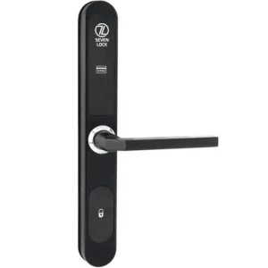 Электронный RFID замок для гостиниц, отелей и хостелов SEVEN LOCK SL-7737S black