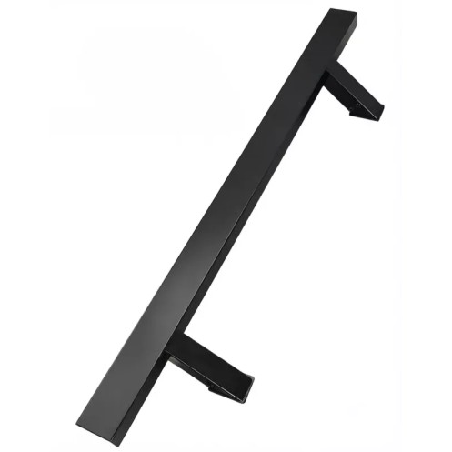 Черная ручка скоба (половинка) SteelTek G105 20х40х1,2 мм 45°(Украина)