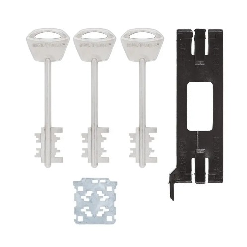 Комплект ключей MUL-T-LOCK MATRIX 3KEY+CARD 90мм (Израиль)