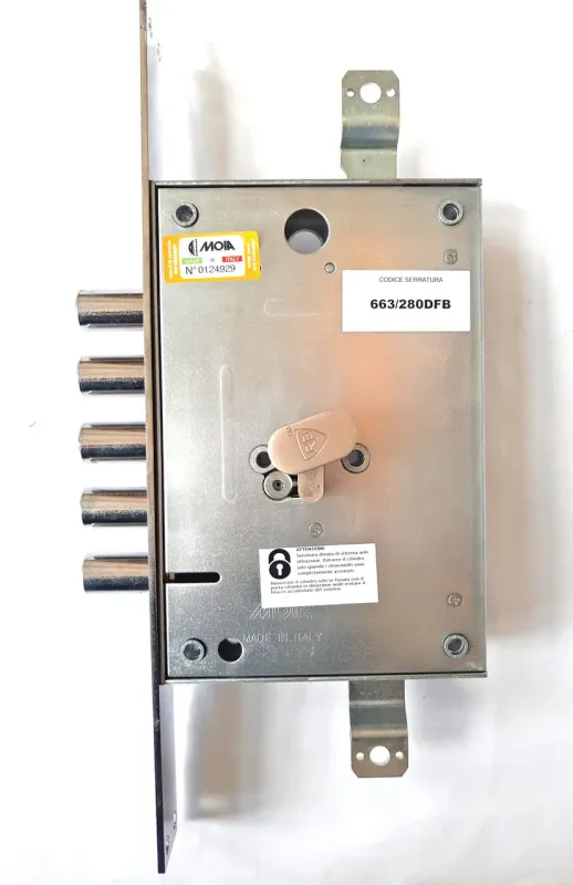 Дверний додатковий замок MOIA 763/280DFB 