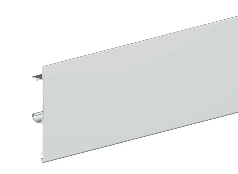 Плоская маскировочная планка Valcomp серебро (Польша)