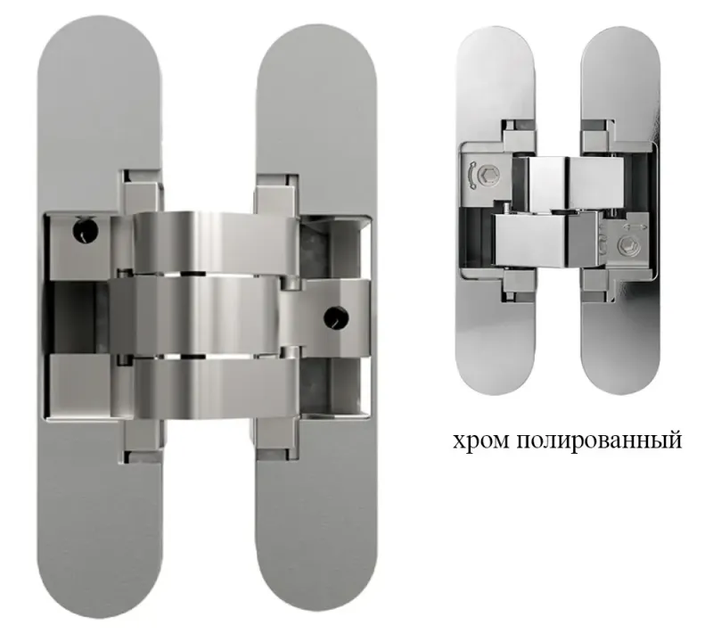 Скрытая петля Anselmi 515 хром полированный 39 (Италия)