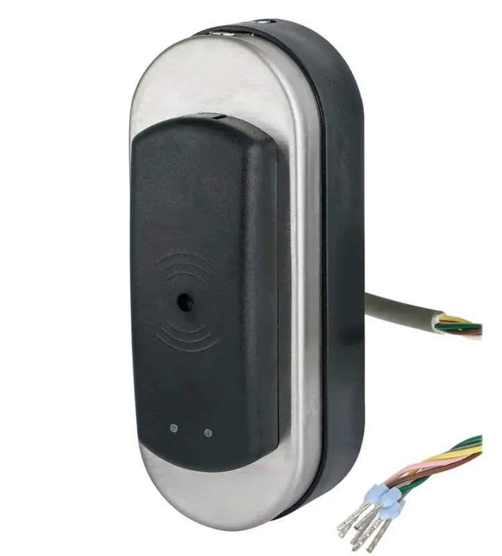 Зчитувач карт для ліфта TESA SPY DESIGN V3 ISO 15693 матова нерж. сталь (Іспанія)