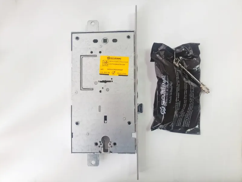 Дверний двосистемний врізний замок Securemme 2433UCR0328S67