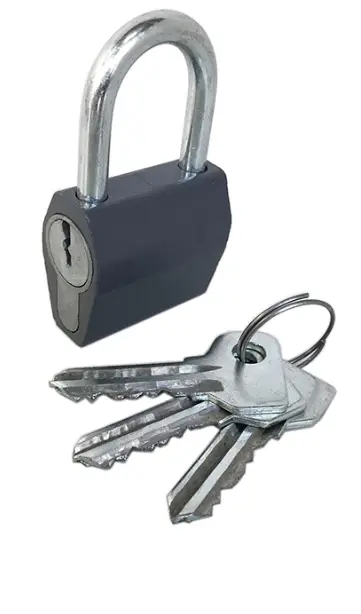 Навесной замок открытого типа Тандем ВС-7 маленький AL 