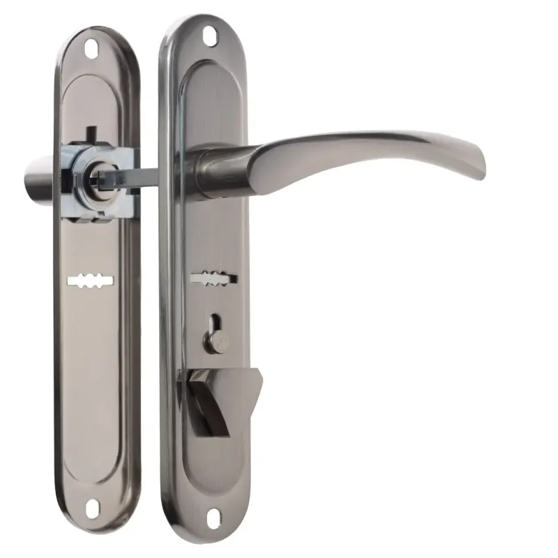 Дверная ручка ASTEX AT - Cornu S42 -L -левосторонняя (BN никель) (Украина)