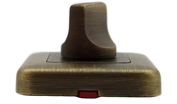 Фіксатор WC для міжкімнатного замку Mariani антична бронза (Італія)