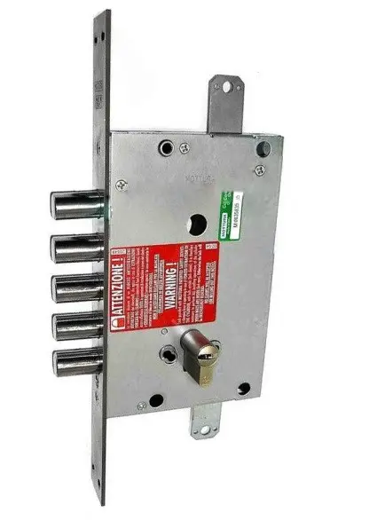 Дверной дополнительный замок врезной Mottura 84.525Q