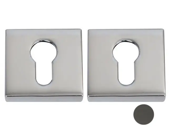 Накладка под цилиндр Colombo MM 13 матовый графит (Италия)