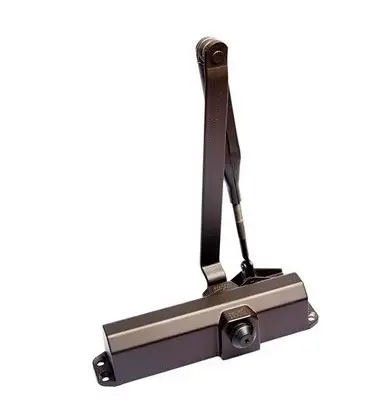 Доводчик дверной DORMA TS Compact с рычажной тягой коричневый (Германия)