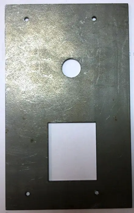 Монтажная броне пластина Iseo для замка 99.03.608F (Италия)