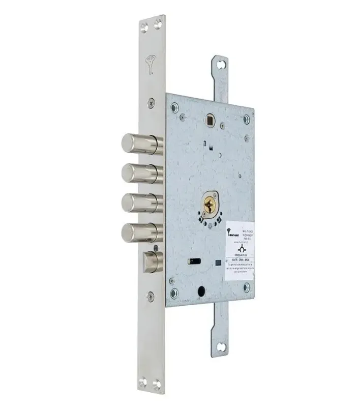 Дверний основний замок MUL-T-LOCK 3-WAY OMEGA OFMPA10328L CR UNIV ВЅ65мм 85мм *OMEGA 3in1 O/K w/o_SP 