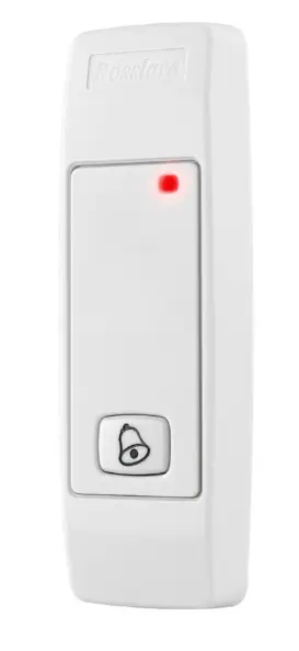 Електронний зчитувач ROSSLARE AY-СR11W внутрішніх карт EM-MARINE_125Khz з кнопкою дзвінка (Ізраїль)