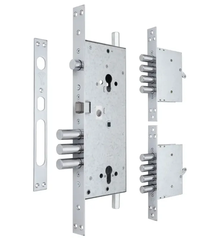 Дверний основний замок MUL-T-LOCK 3-WAY DIN+DIN 415G w/o_protector CR  