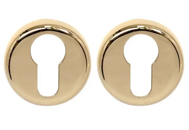 Накладка під циліндр Colombo КД 63 полірована латунь (Італія)