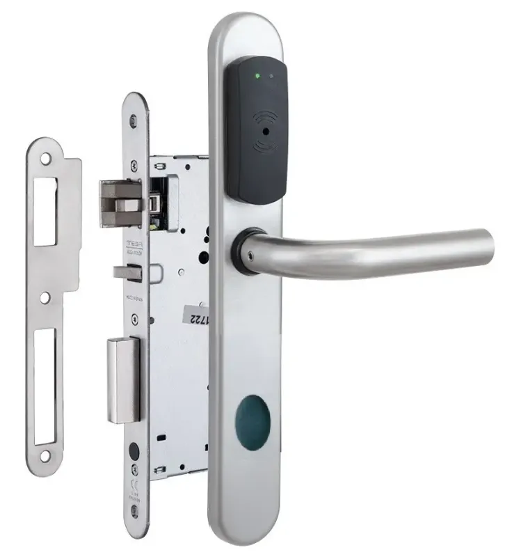 Готельний замок TESA SPY V3 VECTOR MIFARE READ P+H 2UB0 UNIV STD матова нерж. сталь (Іспанія)