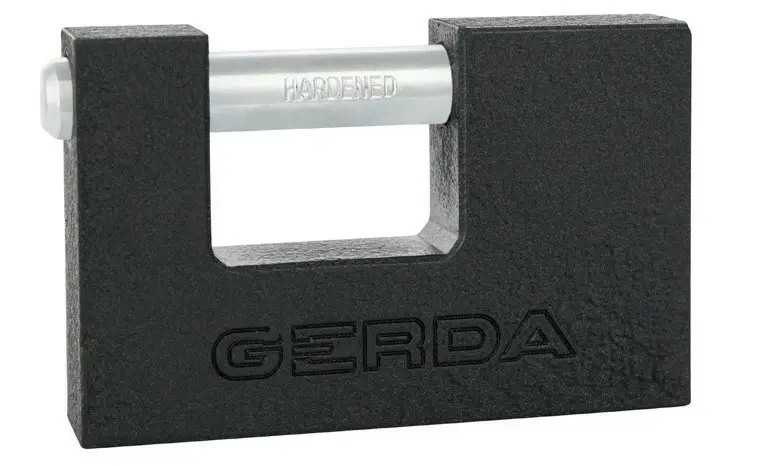 Навесной П-образный замок GERDA KZT-60 
