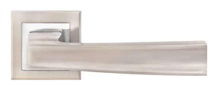 Дверная ручка MVM RAY A A-1355 SN/CP матовый никель (Китай)