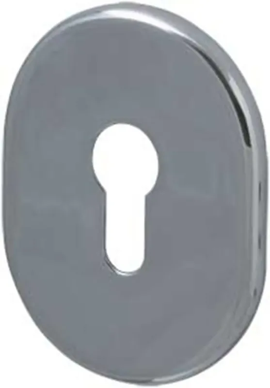 Декоративная накладка под цилиндровый ключ Fuaro ESC 473 хром (Китай)