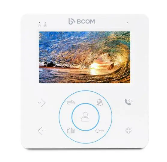 Видеодомофон BCOM BD-480 белый (Китай)