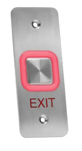 Кнопка выхода ROSSLARE EX-1700 внешняя пъезо нержавеющая сталь (Израиль)