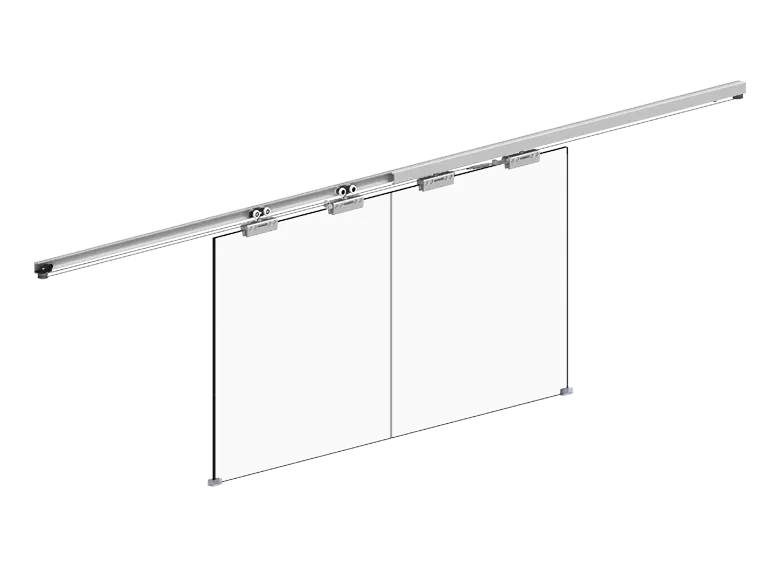 Комплект синхронного механизма VALCOMP Symetric для систем Herkules Glass (Польша)